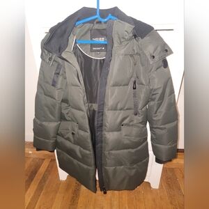 Noize Addie Mid length parka, In Army Green